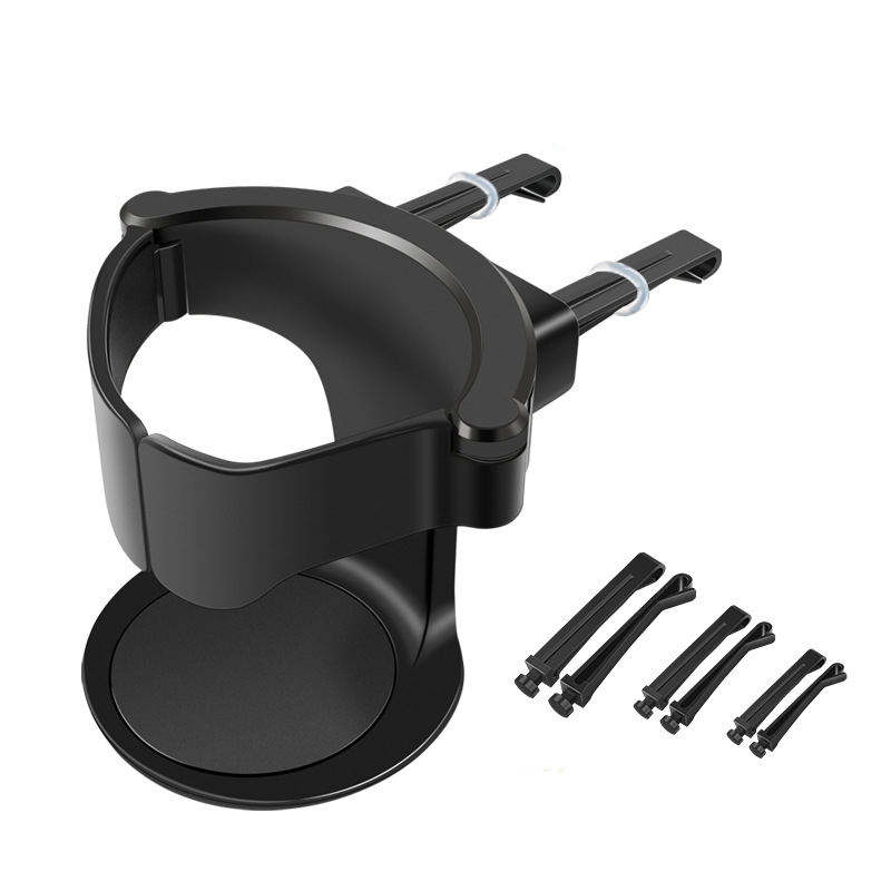 Xuanming Adjustable Size Multi-Function Car Air Vent Cup Bottle Organizer - Universal ABS Interior A